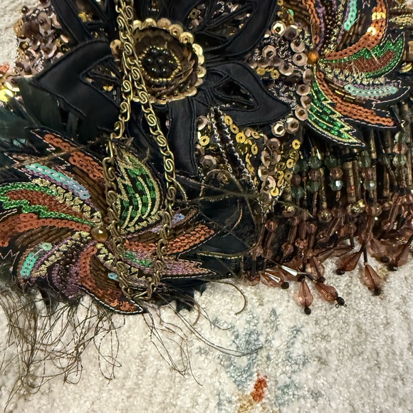 Chicos Embellished Floral Women's Bag - Picture 2 of 11